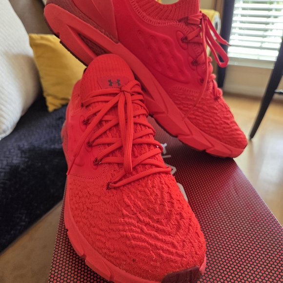 Under Armour Red Athletic Shoes - Picture 2 of 10